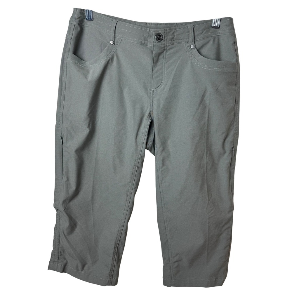 KUHL Splash Kapri Women 6 Gray Hiking Outdoor Performance Pants